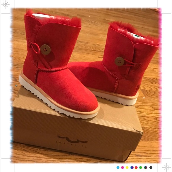 UGG Other - 🇦🇺NIB-AUTH. UGG BOOTS-Girls 13 “K BaileyButton”